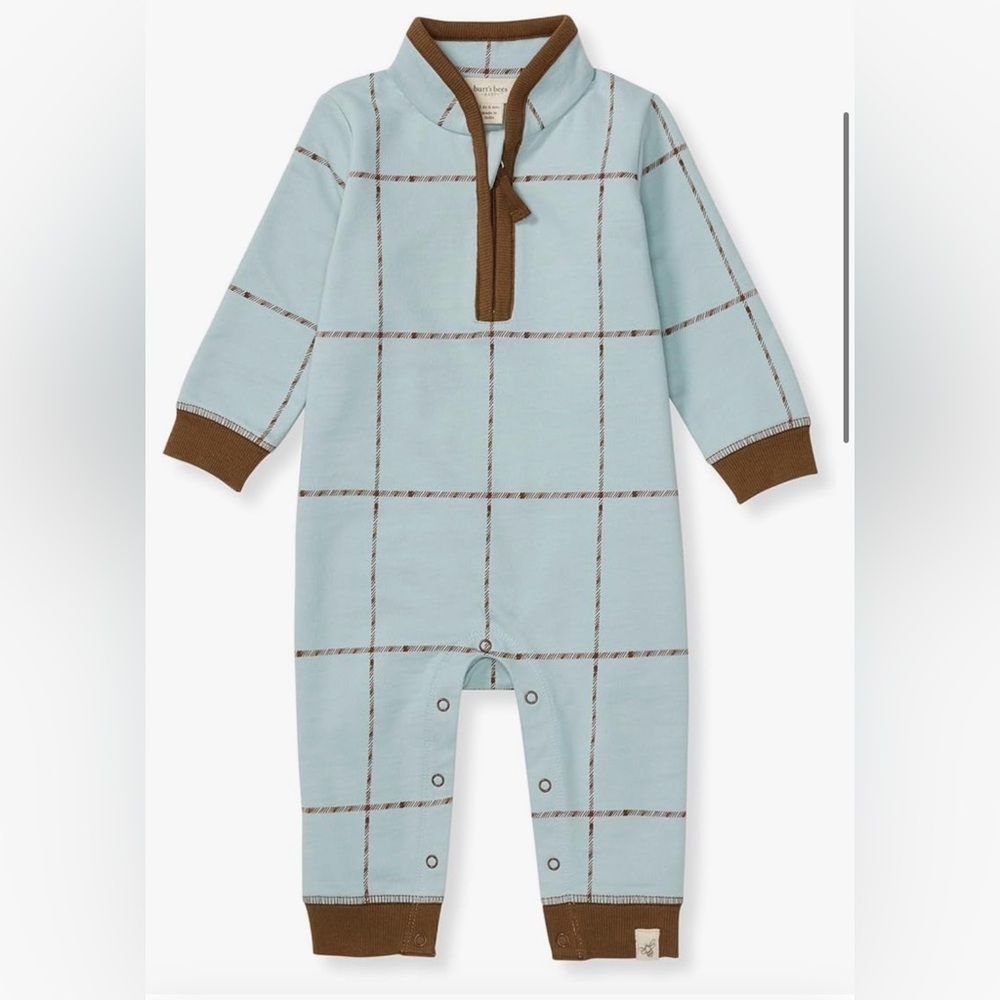 Burt’s Bees baby jumpsuit size NB